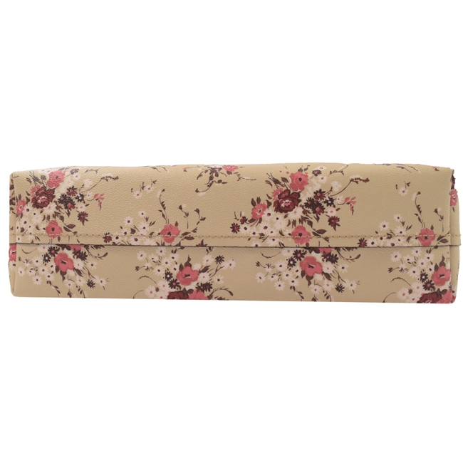 COACH 大LOGO花會PVC簡約剪裁托特包(淡粉)