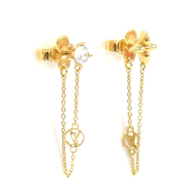 Louis Vuitton Petit louis earrings (M00390)