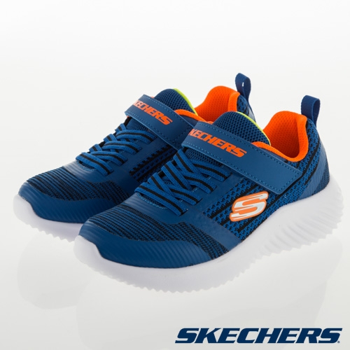 SKECHERS 男童系列 BOUNDER - 98302LBLBK