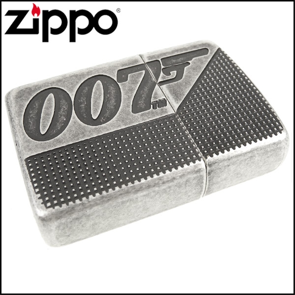 ZIPPO 美系~James Bond 007-詹姆士龐德圖案深刻打火機(ARMOR裝甲)