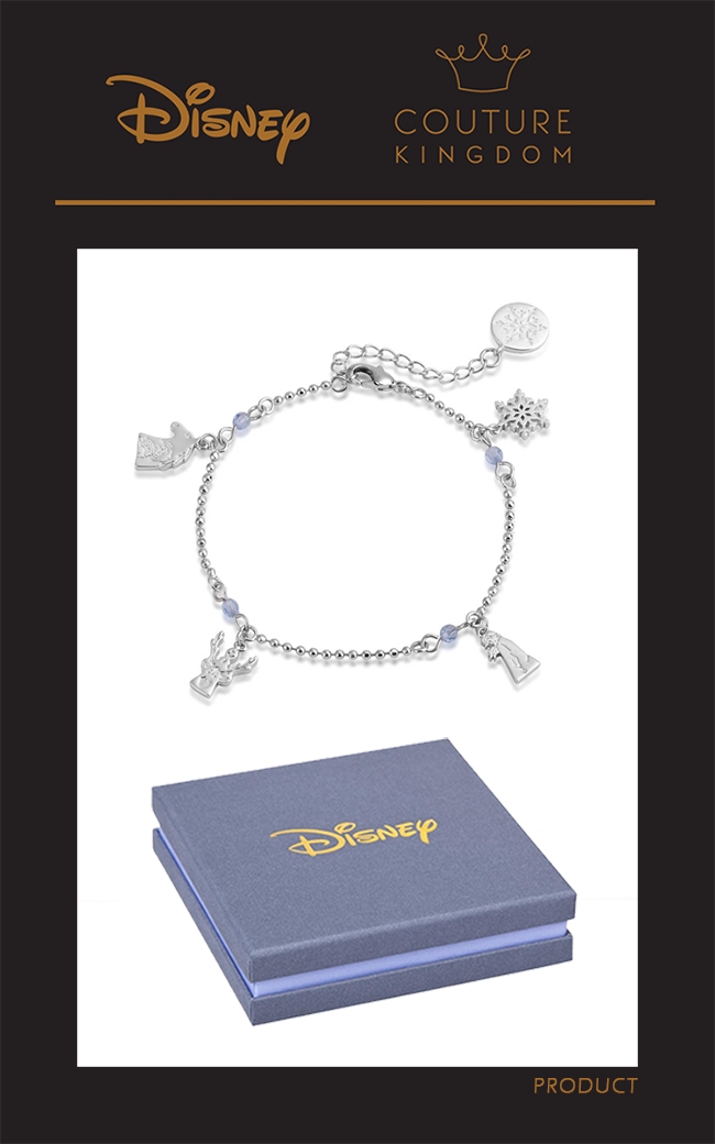 Disney Jewellery by Couture Kingdom 冰雪奇緣水晶手鍊