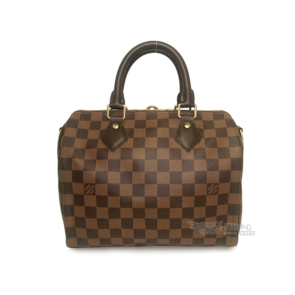 LV N41368 Damier Speedy 25 棋盤格手提/肩背包(小)