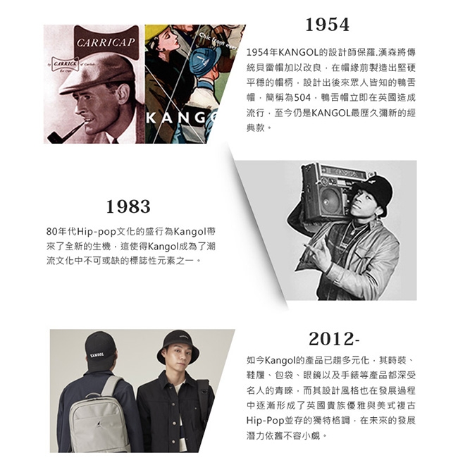 KANGOL LIBERTY系列 韓版潮流LOGO背帶腰包-藍色 KG1191