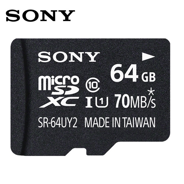 SONY 64GB microSDXC U1 C10 70M/s 記憶卡(工業包附收納盒)