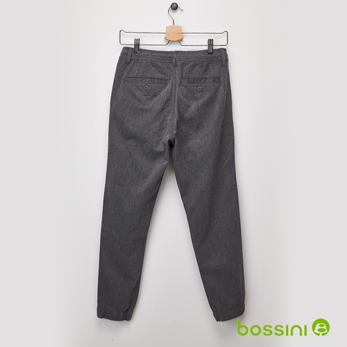 bossini男裝-保暖束口褲(內磨毛)01灰
