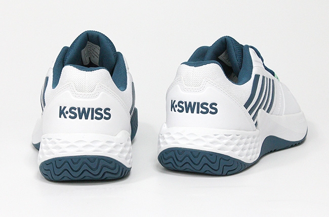 K-SWISS Aero Court輕量進階網球鞋-男-白/藍綠