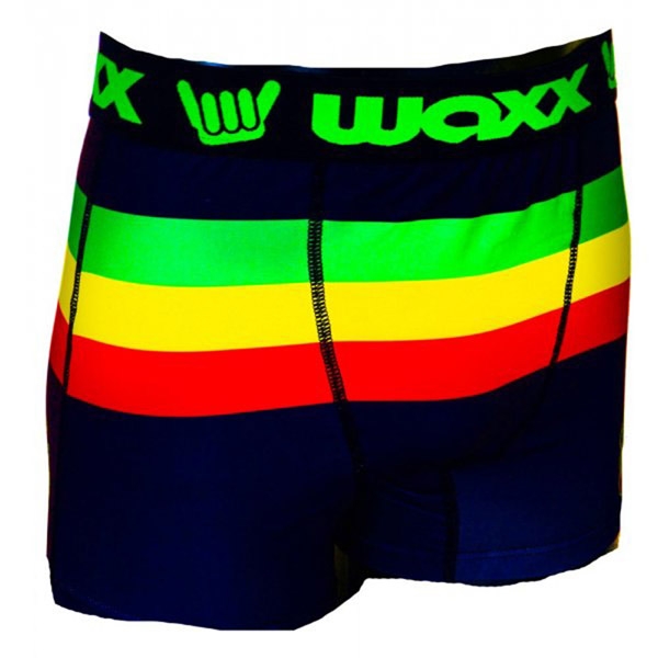 WAXX法國徽章高質感吸濕排汗四角褲男內褲