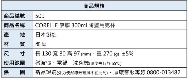 【美國康寧 CORELLE】史努比300ml日式陶瓷馬克杯 SNOOPY復刻系列