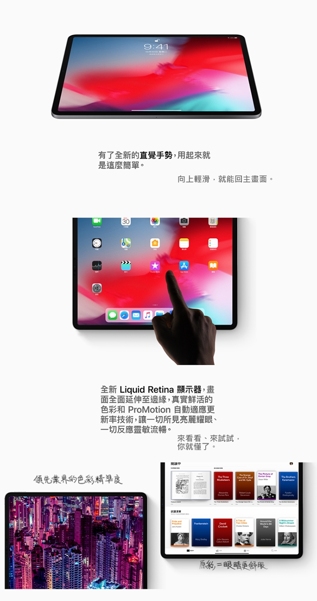 福利品降9000 APPLE iPad Pro11吋 Wi-Fi+LTE 256GB 灰色