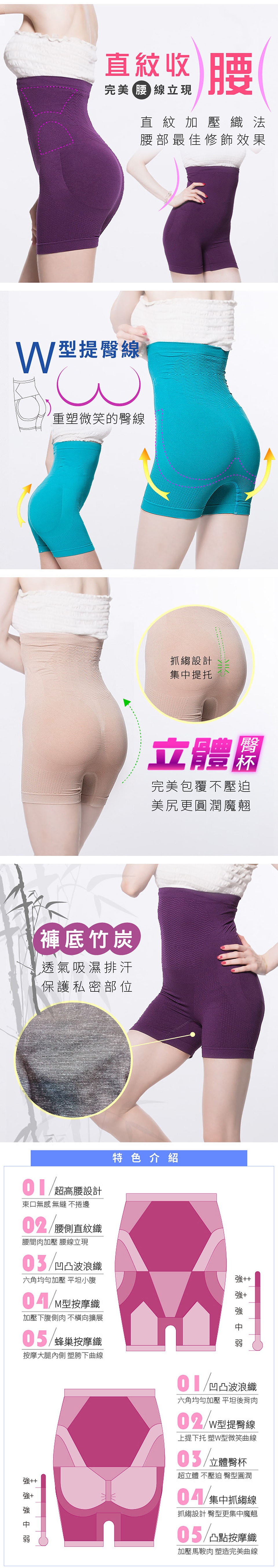 【Yi-sheng】抗溢肉腰夾式美臀平口褲(超值4件組)