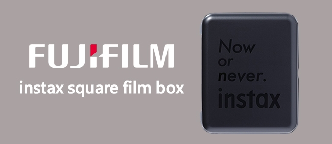 FUJIFILM instax square film box 原廠鐵盒