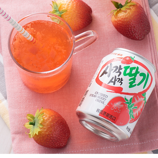 Lotte 樂天草莓風味汁(238ml)