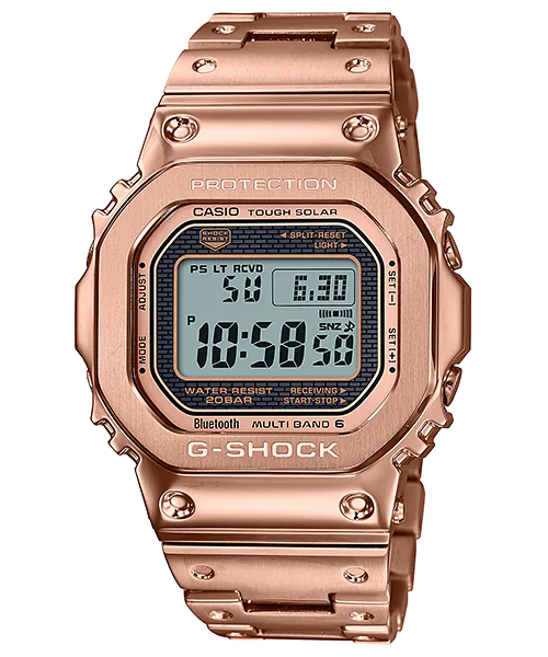 CASIO卡西歐玫金色調藍芽電波G-SHOCK系列(GMW-B5000GD-4) | G-SHOCK