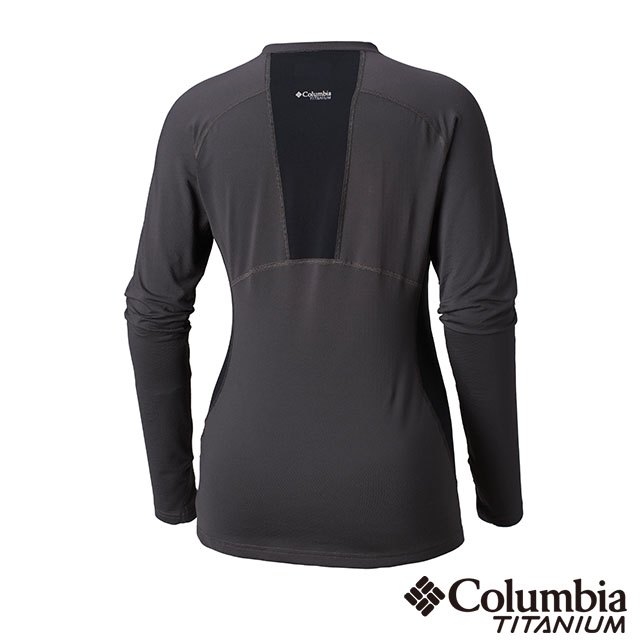 Columbia 哥倫比亞 女款- Omni HEAT 3D 鋁點保暖上衣-黑色
