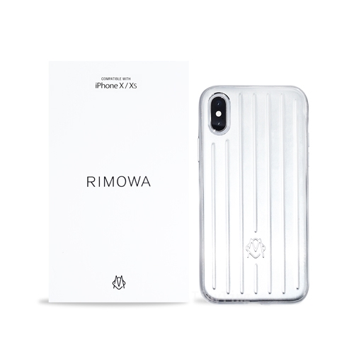 RIMOWA iPhone 鋁合金手機殼 X/XS (經典銀)