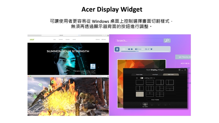 Acer XZ272 P 27型 HDR極速FreeSync電競曲面螢幕