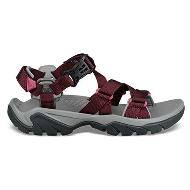 TEVA Terra Fi 5 Sport 女 經典水陸健行涼鞋 深紅