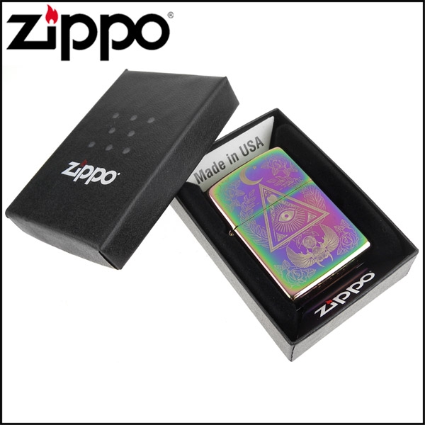 ZIPPO 美系~Eye of Providence-全視之眼圖案雷射雕刻打火機