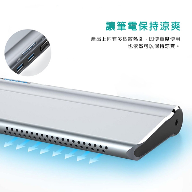 Promate USB Type C 多功能綜合充電高速集線器(BaseLink-C)