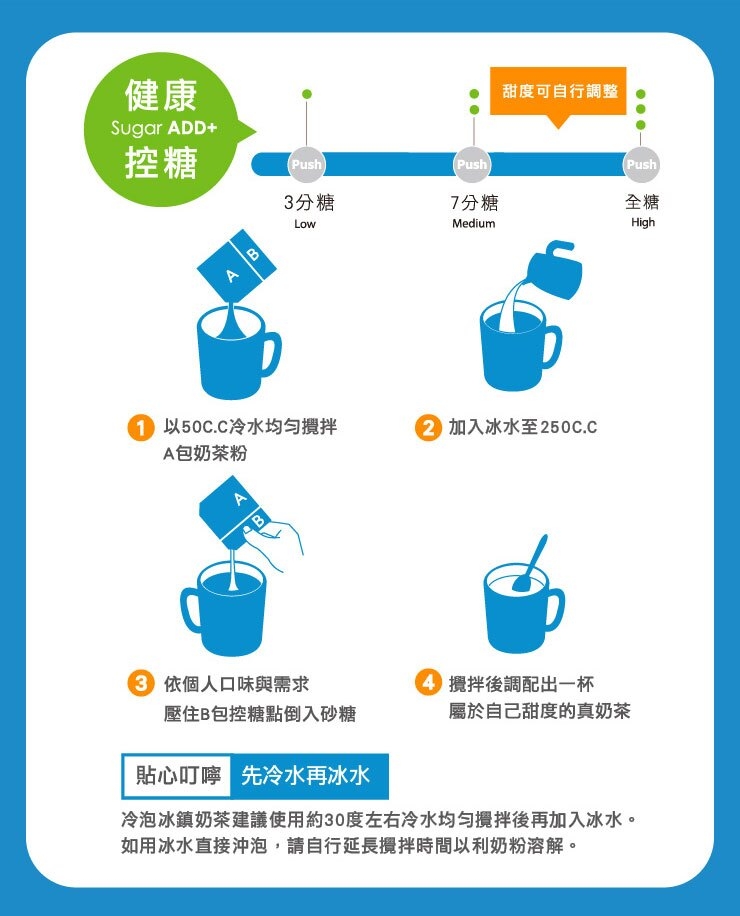 歐可茶葉 真奶茶-冷泡冰鎮奶茶(8包/盒)