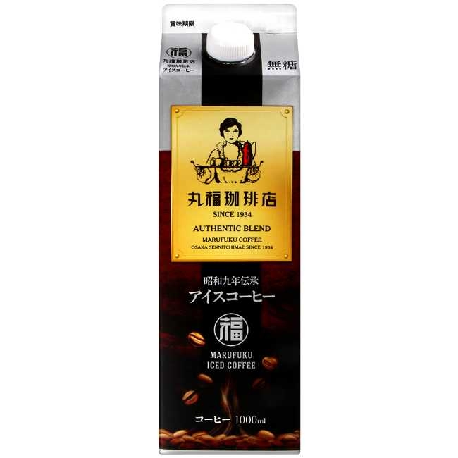 丸福 丸福傳承咖啡-無糖(1000ml)