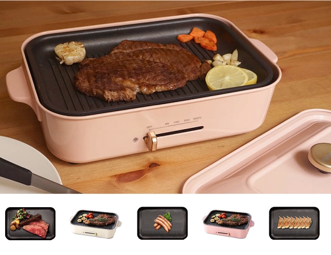 綠恩家enegreen日式多功能烹調電烤盤專用燒烤盤770T-GRILL(適用BRUNO)