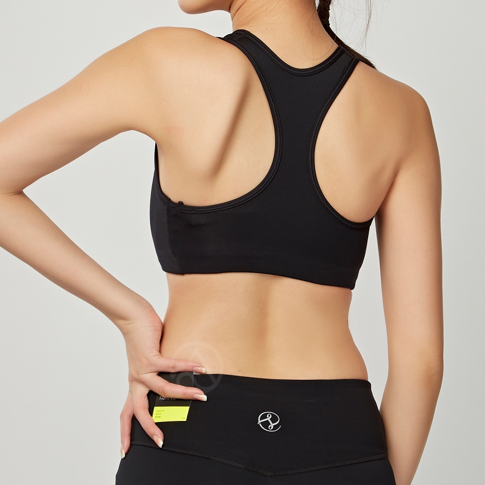 Nike AS SWOOSH BRA PAD 女款黑色中度支撐韻律瑜珈慢跑訓練運動內衣BV3637-010, NIKE