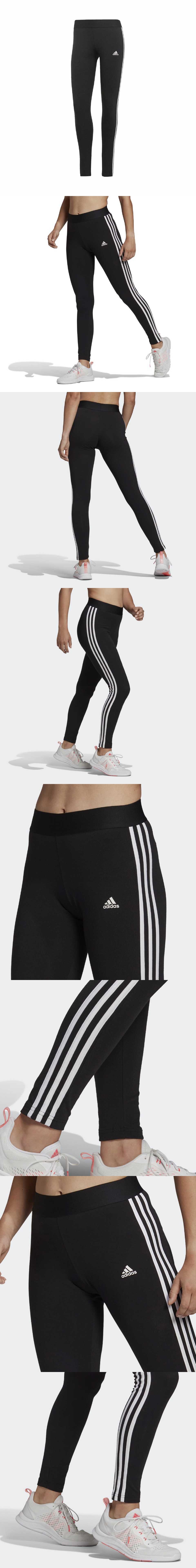 adidas Originals leggings 3-Stripe Leggings women's black color IP2968