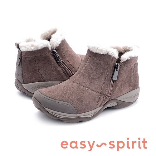 Easy Spirit-seEMBARK 潮流款保暖休閒短靴-絨棕色