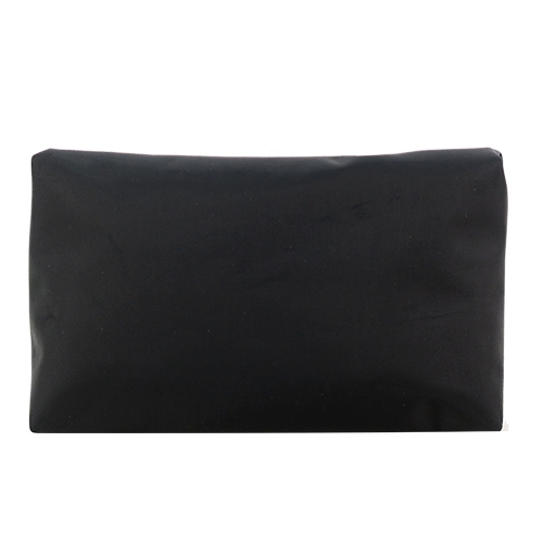 LONGCHAMP LE PLIAGE COLLECTION刺繡手拿包(黑)