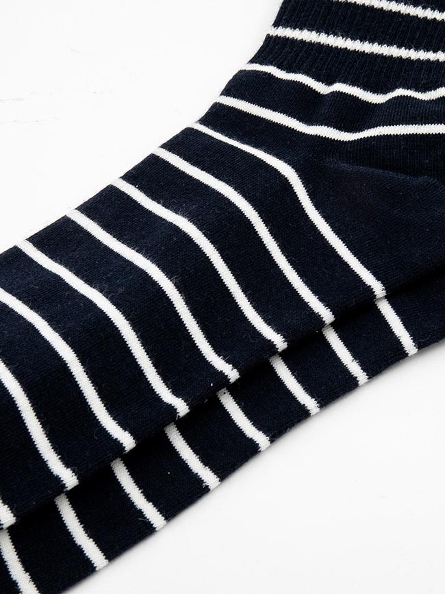 H:CONNECT 韓國品牌 配件 -簡約條紋襪組