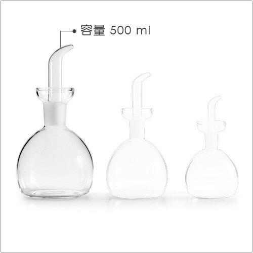 《IBILI》圓肚玻璃油醋瓶(500ml)