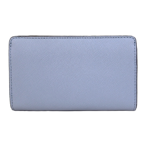 MICHAEL KORS JET SET 防刮壓扣中夾-淺藍(展示品)