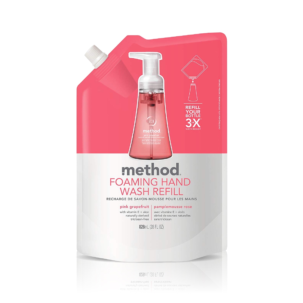 Method 美則 粉紅葡萄柚泡沫洗手露(補充包) 828ml