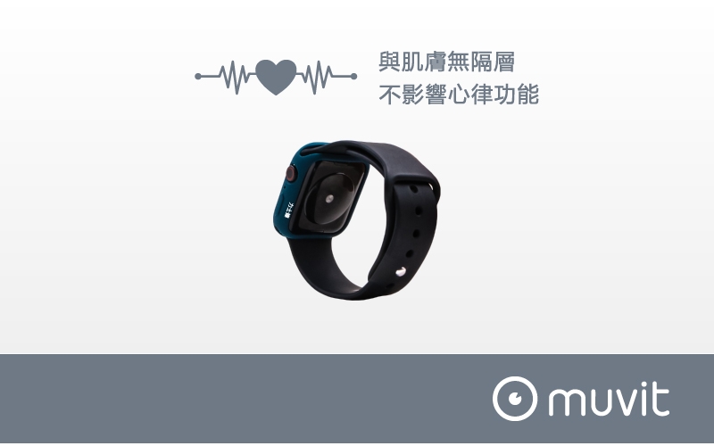 MUVIT Apple Watch Series4 (44mm) 耐衝擊保護殼●軍綠色