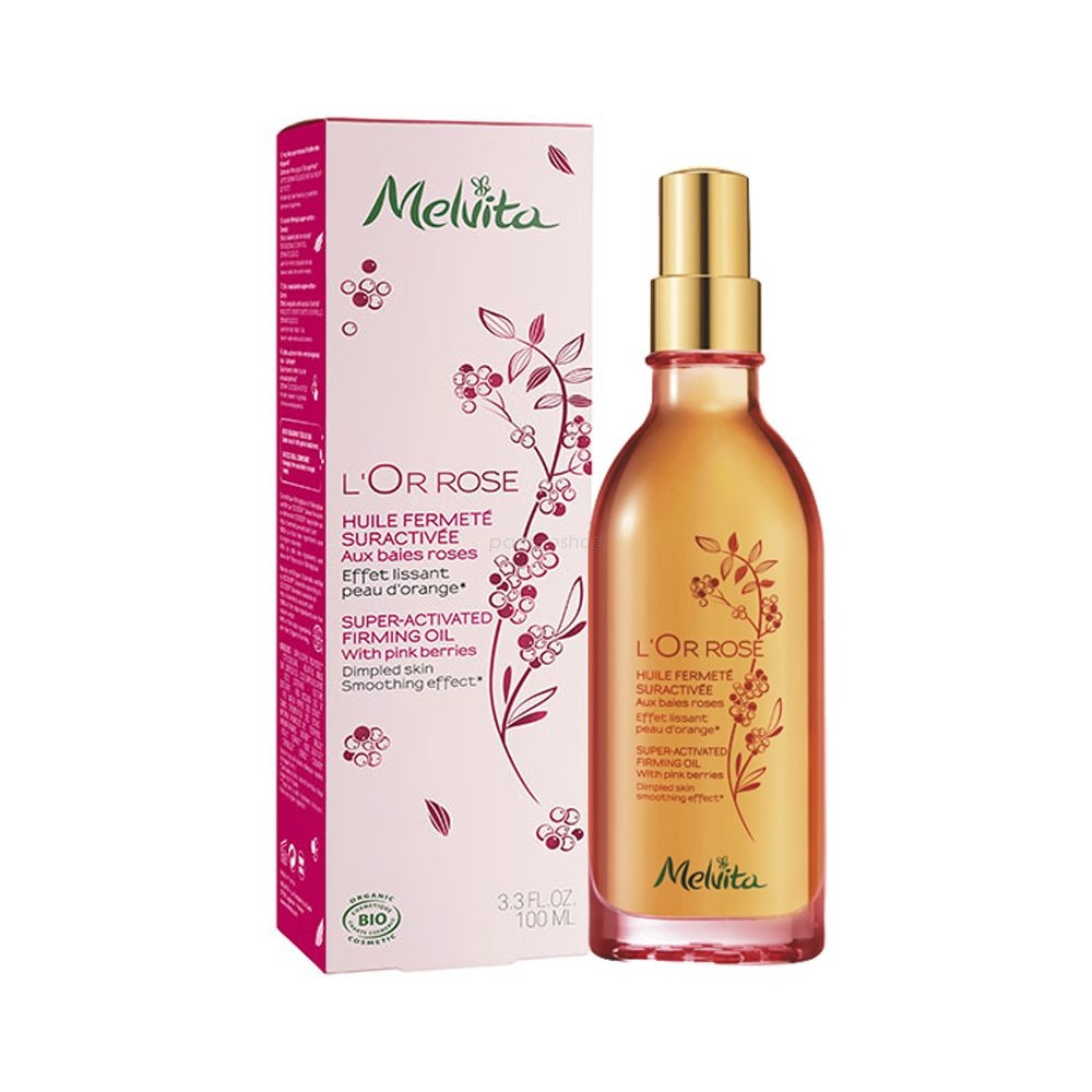 Melvita蜜葳特 歐盟BIO 粉紅胡椒拋光美體油100ml