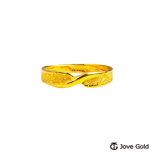 Jove Gold 漾金飾 守護黃金成對戒指