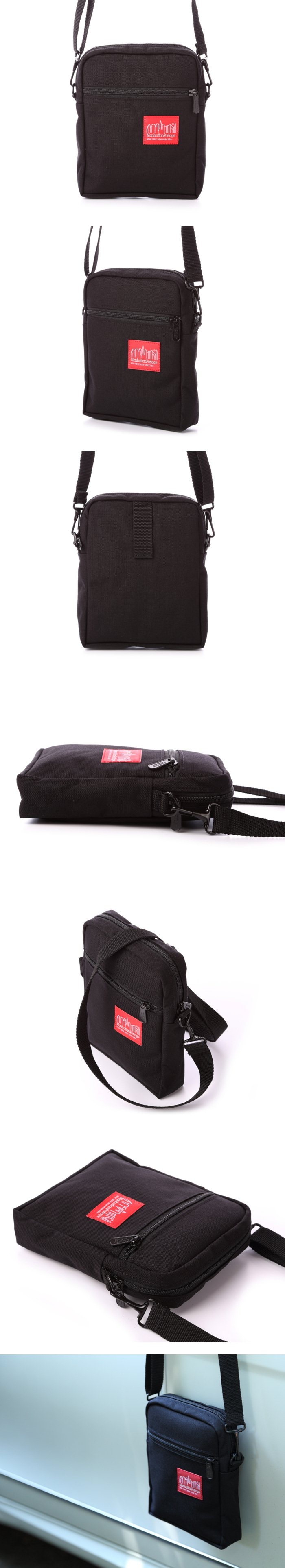 美國Manhattan Portage。城市微光肩背包MP1403-BLK(黑)