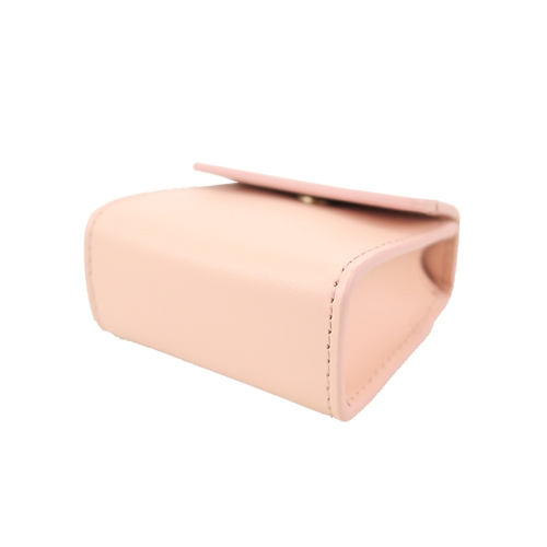 agnes b.手提包造型鑰匙圈吊飾-粉