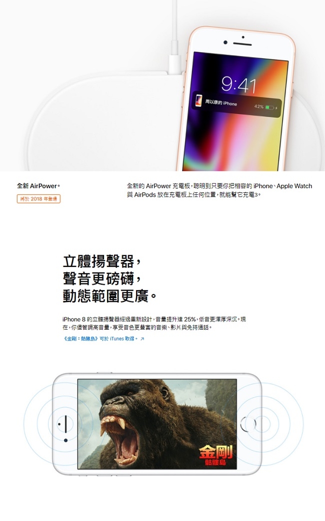 【福利品】Apple iPhone 8 plus 64G 9成新