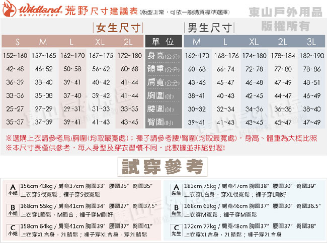 Wildland 荒野 0A72172-96深鐵灰 男700FP拆帽鵝絨背心