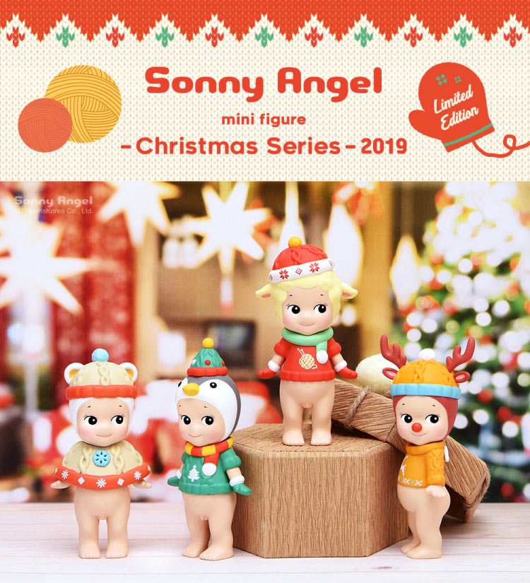 Sonny Angel 2019 繽紛耶誕節限定版盒玩公仔(兩入隨機款)