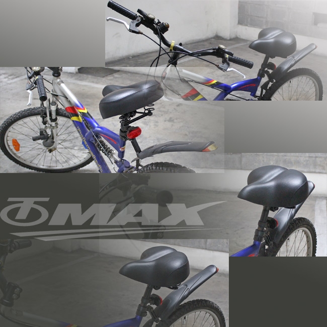 omax新一代自行車大屁股坐墊