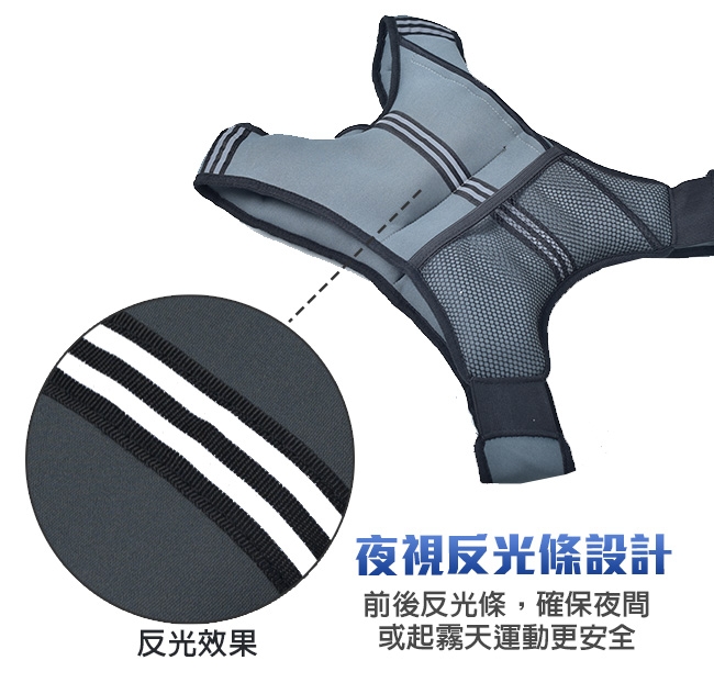 AD-ROCKET 隱形可調式負重背心 負重衣 沙袋 負重訓練(5KG)