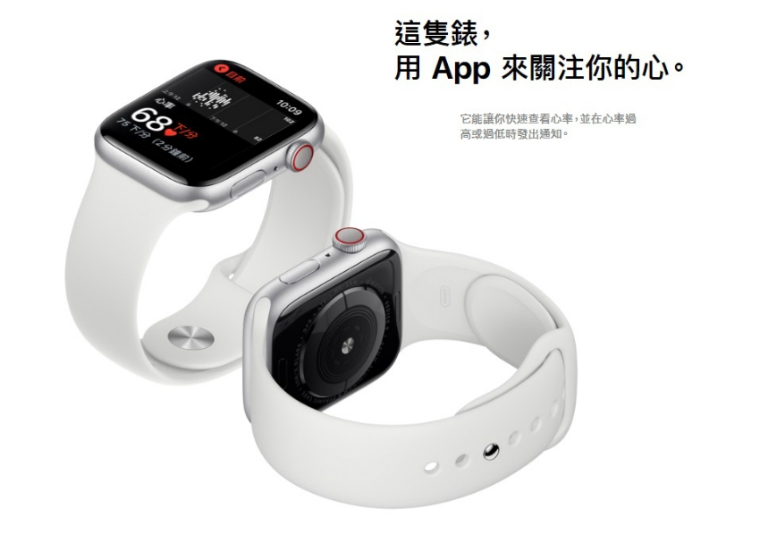 Apple Watch S5 NIKE GPS版 44mm 鋁錶殼配運動錶帶