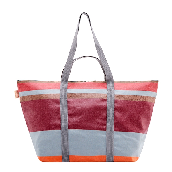 LES TOILES DU SOLEIL 法國蘇蕾包-兩用PVC波士頓包-大-長灘街道