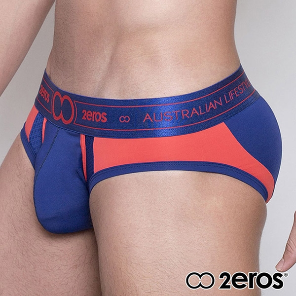 2EROS 絕代系列-超彈性透氣型男三角內褲(藍紫色)