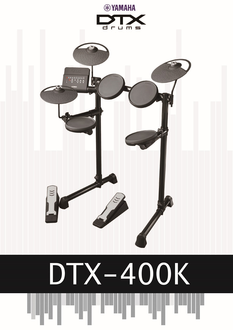 YAMAHA DTX400K/電子鼓/含鼓椅.鼓棒.耳機 /公司貨保固