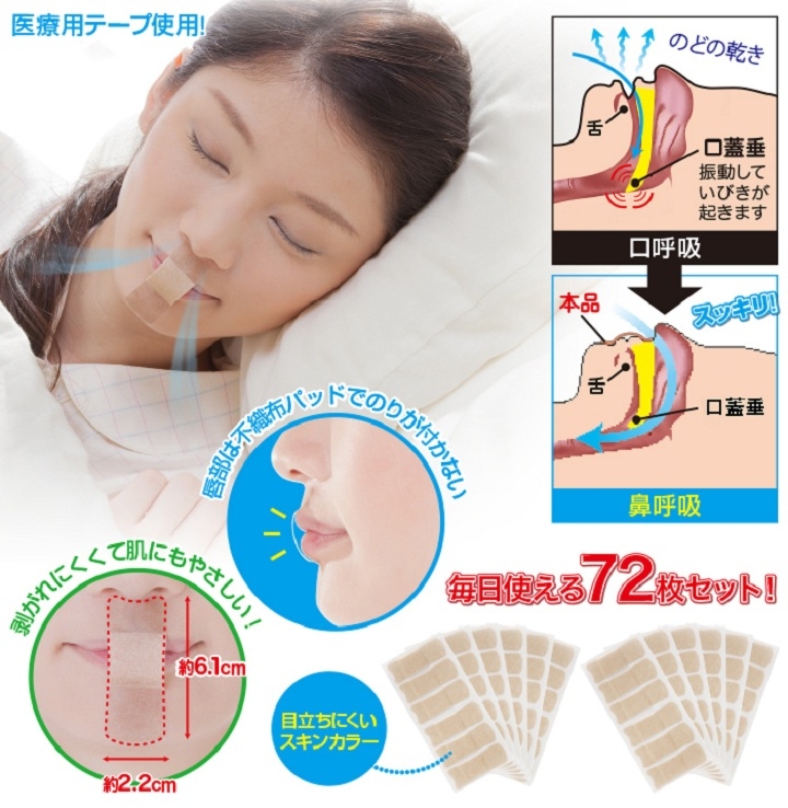Dr.PRO日本熱銷防打呼止鼾貼2包