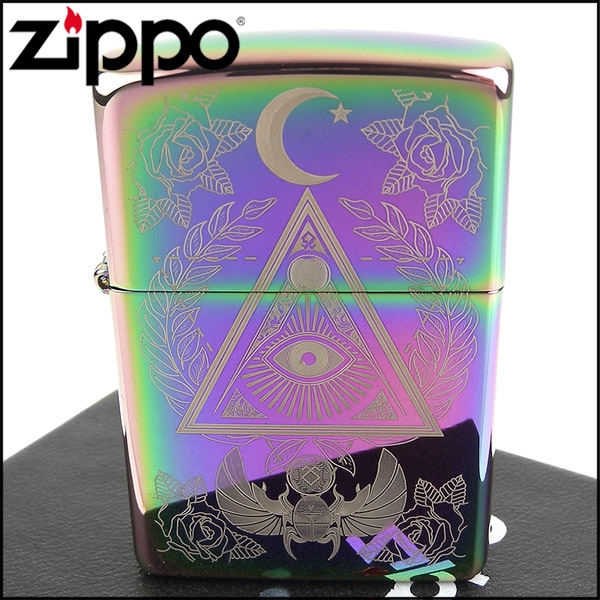 ZIPPO 美系~Eye of Providence-全視之眼圖案雷射雕刻打火機